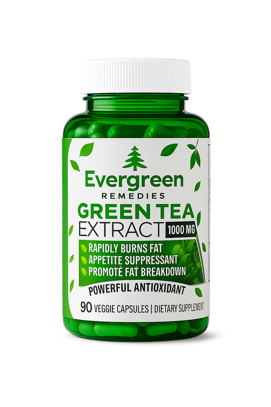 100% Organic Green Tea Capsules
