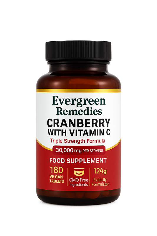 Natural Cranberry Extract (With Vitamin C)
